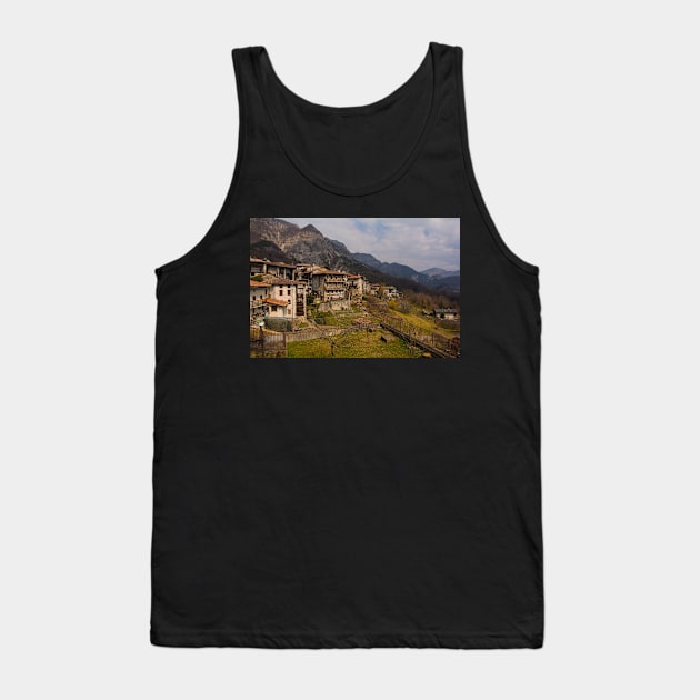 Poffabro Village in North East Italy Tank Top by jojobob